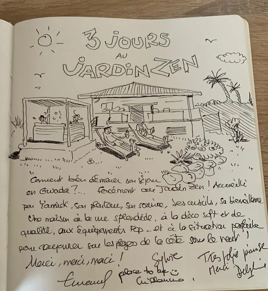 Le Jardin Zen Villa Bouillante