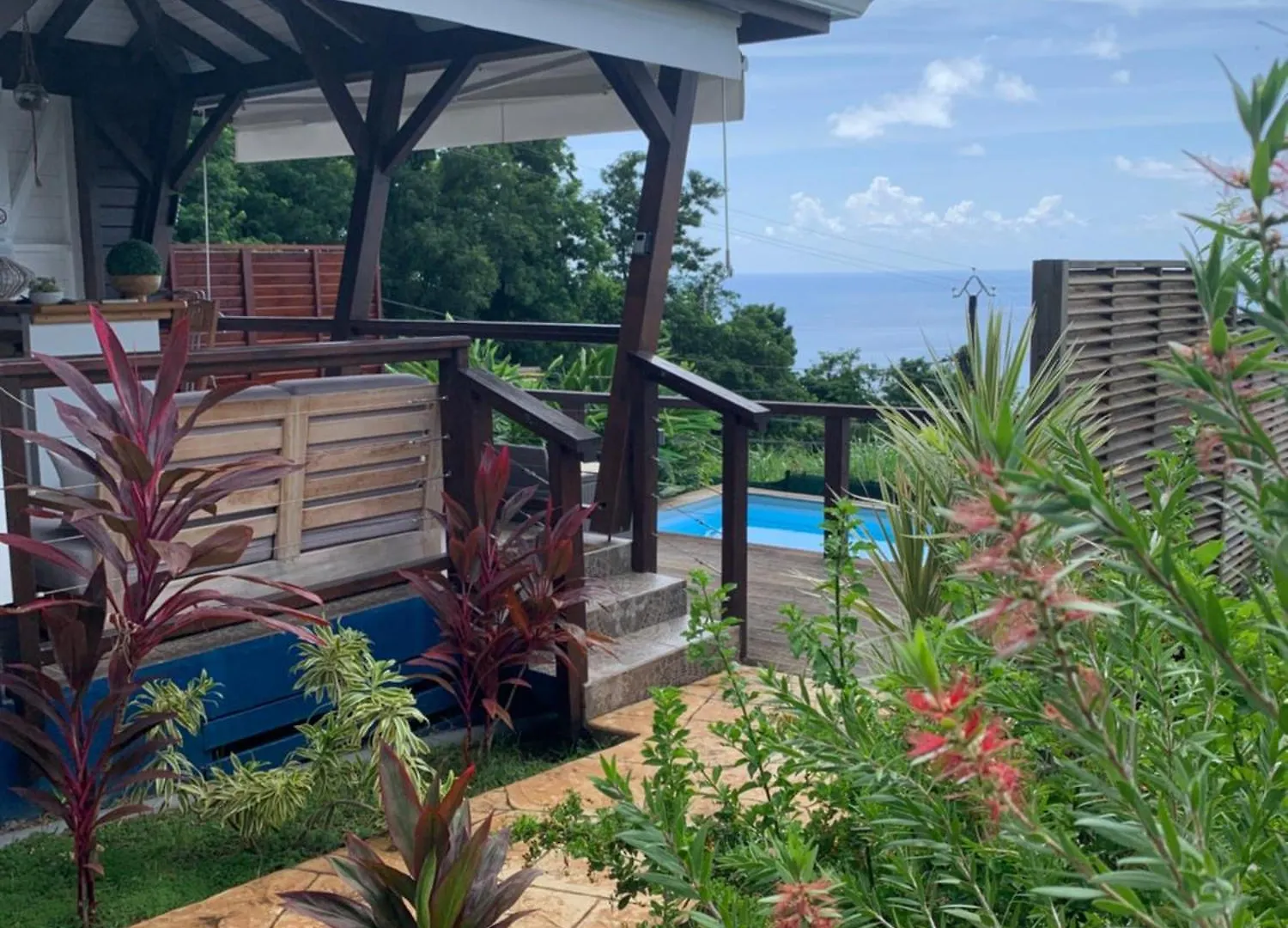 Vakantiehuis Le Jardin Zen Villa Bouillante